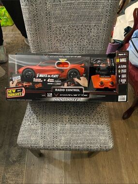 New Bright Orange Corvette AppDriver RC Car - Remote Control Kids Toy
